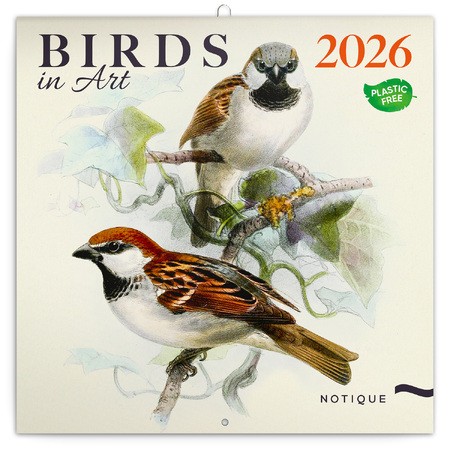 Birds in Art, képes lemeznaptár 2026