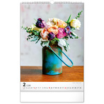 Bouquets, képes falinaptár 2026