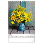 Bouquets, képes falinaptár 2026