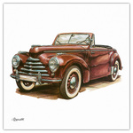 Classic Cars - Václav Zapadlík, képes lemeznaptár 2026