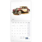 Classic Cars - Václav Zapadlík, képes lemeznaptár 2026