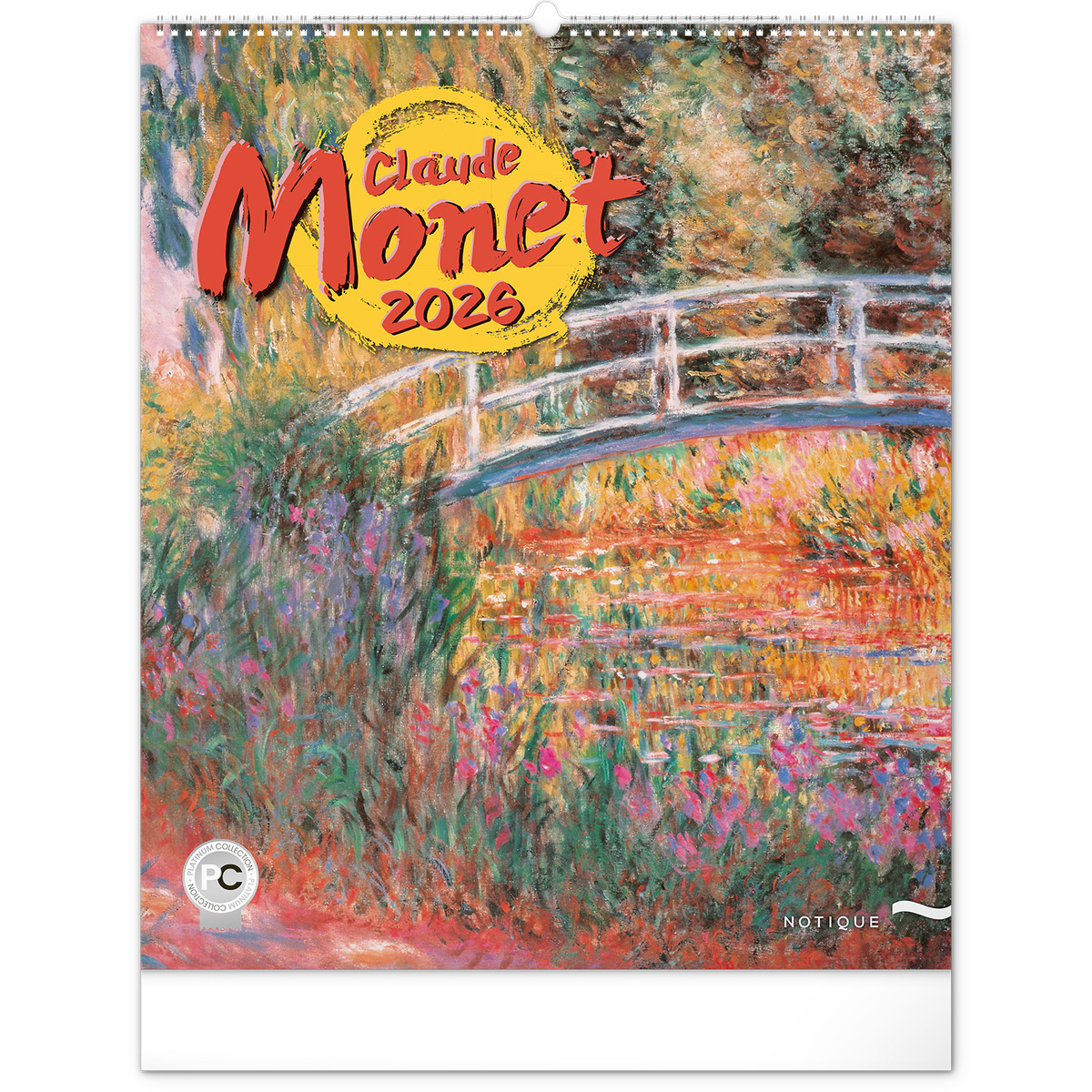 Claude Monet, képes falinaptár 2026 Claude Monet, képes falinaptár 2026