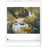 Claude Monet, képes falinaptár 2026 Claude Monet, képes falinaptár 2026