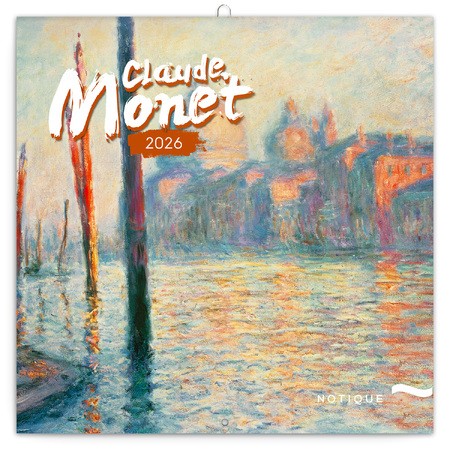Claude Monet, képes lemeznaptár 2026