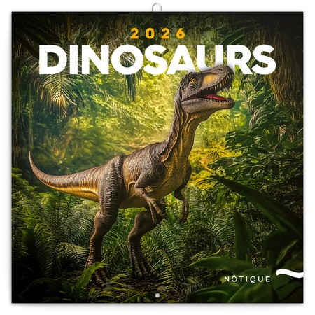 Dinosaurs, képes lemeznaptár 2026