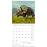 Dinosaurs, képes lemeznaptár 2026 Dinosaurs, képes lemeznaptár 2026