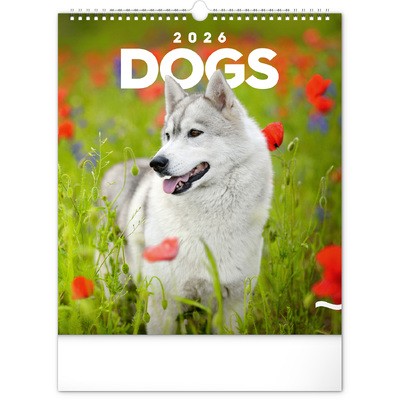 Dogs, képes falinaptár 2026