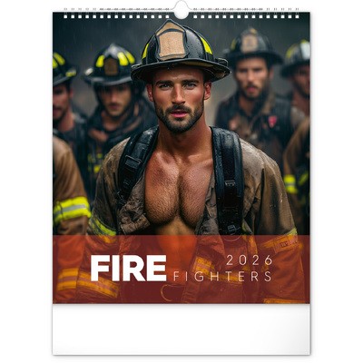 Dreamy Firefighters, képes falinaptár 2026