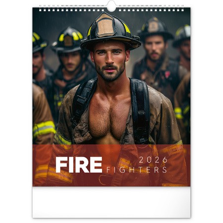 Dreamy Firefighters, képes falinaptár 2026