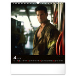 Dreamy Firefighters, képes falinaptár 2026