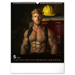 Dreamy Firefighters, képes falinaptár 2026