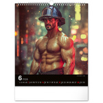 Dreamy Firefighters, képes falinaptár 2026 Dreamy Firefighters, képes falinaptár 2026
