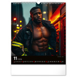 Dreamy Firefighters, képes falinaptár 2026