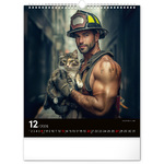 Dreamy Firefighters, képes falinaptár 2026