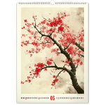 Falinaptár Vintage Posters - Japanese Art, képes falinaptár 2026