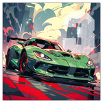 Fast Cars, képes lemeznaptár 2026