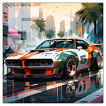 Fast Cars, képes lemeznaptár 2026 Fast Cars, képes lemeznaptár 2026