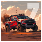 Fast Cars, képes lemeznaptár 2026