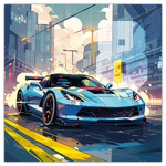 Fast Cars, képes lemeznaptár 2026