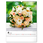 Flowers, képes falinaptár 2026