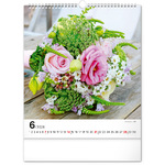Flowers, képes falinaptár 2026