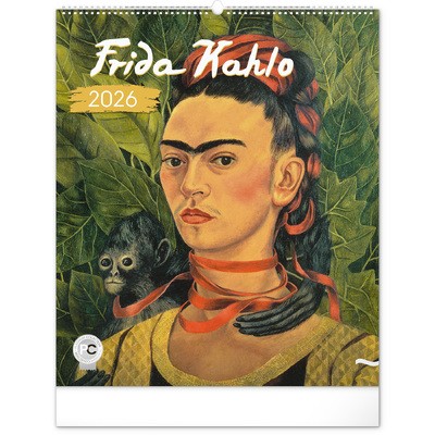 Frida Kahlo, képes falinaptár 2026