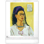 Frida Kahlo, képes falinaptár 2026 Frida Kahlo, képes falinaptár 2026