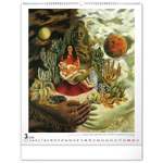 Frida Kahlo, képes falinaptár 2026 Frida Kahlo, képes falinaptár 2026