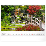 Gardens, képes falinaptár 2026