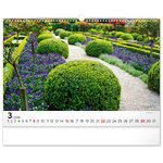Gardens, képes falinaptár 2026 Gardens, képes falinaptár 2026
