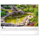 Gardens, képes falinaptár 2026