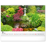 Gardens, képes falinaptár 2026