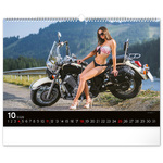 Girls & Bikes, képes falinaptár 2026