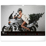 Girls & Bikes, képes falinaptár 2026