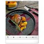 Gourmet, képes falinaptár 2026