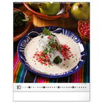 Gourmet, képes falinaptár 2026