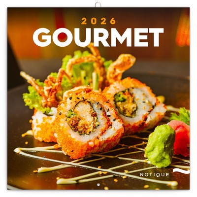 Gourmet, képes lemeznaptár 2026