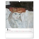 Gustav Klimt, képes falinaptár 2026