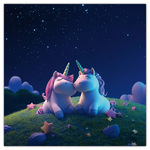 Happy Unicorns, képes lemeznaptár 2026