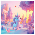 Happy Unicorns, képes lemeznaptár 2026