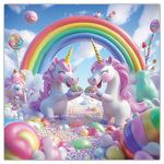 Happy Unicorns, képes lemeznaptár 2026