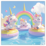 Happy Unicorns, képes lemeznaptár 2026