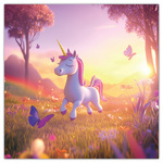 Happy Unicorns, képes lemeznaptár 2026