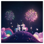 Happy Unicorns, képes lemeznaptár 2026