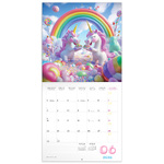 Happy Unicorns, képes lemeznaptár 2026