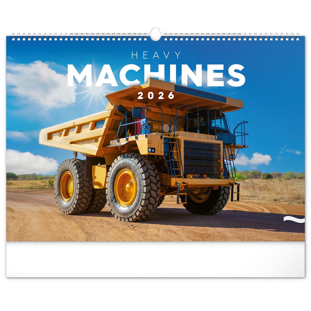 Heavy Machines, képes falinaptár 2026 Heavy Machines, képes falinaptár 2026