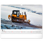 Heavy Machines, képes falinaptár 2026