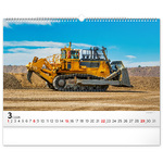 Heavy Machines, képes falinaptár 2026 Heavy Machines, képes falinaptár 2026