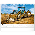 Heavy Machines, képes falinaptár 2026