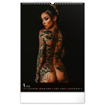 Inked Girls, képes falinaptár 2026 Inked Girls, képes falinaptár 2026
